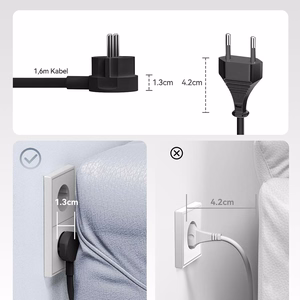 Orico PDC25 25W 6in1 Power Strip 2x AC + 2x USB-A + 2x USB-C - Black