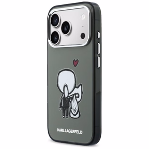 Karl Lagerfeld Karl & Choupette Back MagSafe Ümbris for iPhone 17 Pro Max - must