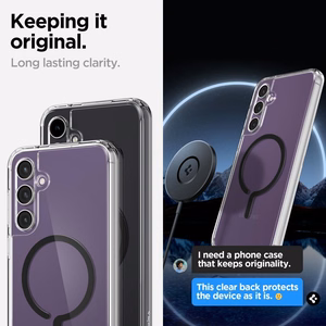 SPIGEN ümbris ULTRA HYBRID Onetap Ring compatible with MagSafe SAMSUNG S23 FE must