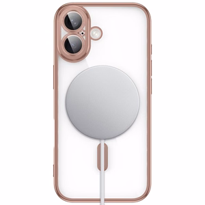 Tech-Protect MagFlex ümbris mudelile iPhone 17, läbipaistev roosa