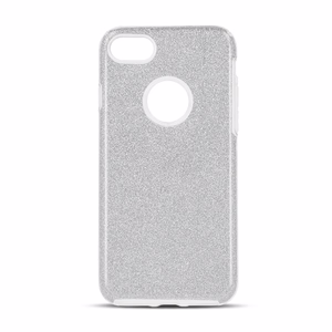 Glitter 3in1 ümbris jaoks iPhone 7 / 8 / SE 2020 / SE 2022 silver