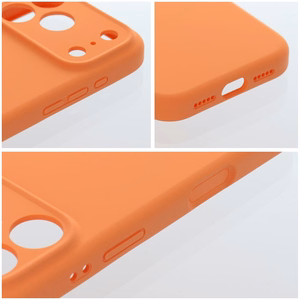 Чехол для iPhone 17 Pro Max / 18 Pro Max (низкий бортик камеры) Forcell F-Protect Rubber Premium, совместимый с MagSafe, оранжевый