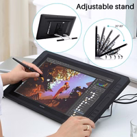 HUION Kamvas Pro 20 graafiline tahvelarvuti 5080 lpi 434,88 x 238,68 mm USB Must