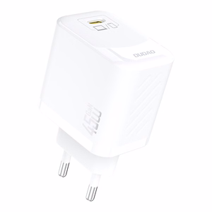 Dudao A28C 45W GaN Wall Laadija + USB-C Kaabel - valge