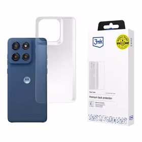 3mk Clear Ümbris jaoks Motorola Moto Edge 60 / 60 Fusion - läbipaistev