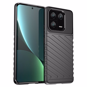 Thunder Ümbris ümbris jaoks Xiaomi 13 Pro silicone armor ümbris must