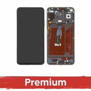 LCD ekraan ühilduv Huawei Nova 5T / Honor 20 raamiga / must / OEM