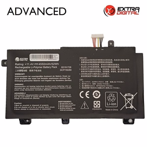 Sülearvuti aku ASUS B31N1726, 4550 mAh, Extra Digital Advanced