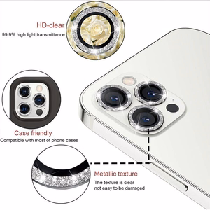 Karastatud klaas HARD DIAMOND jaoks camera (LENS) jaoks Samsung Galaxy S24 Plus must (lens 3 pieces)