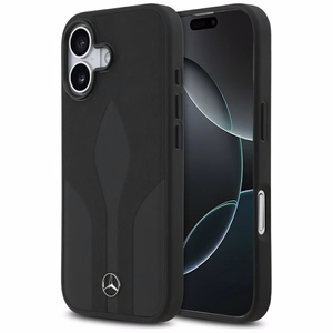 Mercedes Leather The Move MagSafe ümbris jaoks iPhone 17 - must