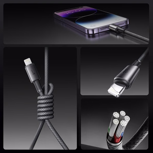 Joyroom S-A50 Unlimited 3A USB - Lightning kaabel 1.2m hall