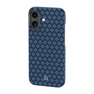 Benks Magnetic Armor Air Armor Grid Kevlar Ümbris Metal Frame 600D (0067) jaoks Iphone 17 sinine