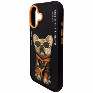 Nimmy Glasses Cool Dog iPhone 17 Ümbris - Must