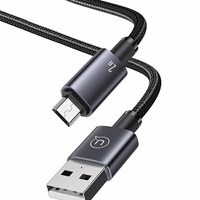 USAMS Kaabel USB na Micro-USB 2A 1,2m Fast Charging terasest SJ668USB01 (US-SJ668)