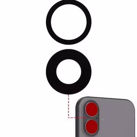 Tagakaamera lääts ühilduv Apple iPhone 16 / 16 Plus tagakaamera lääts (pc) / PREMIUM /