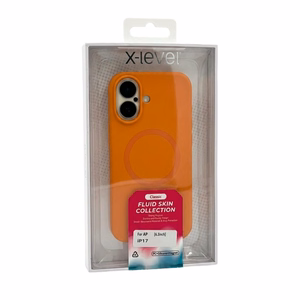 Case X-Level Fluid Skin MagSafe Apple iPhone 17 Pro gray