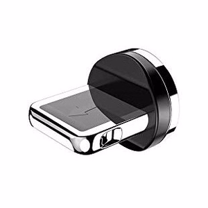 Plug adapter jaoks magnetic USB Kaabel Lightning hõbedane