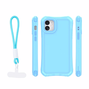 Safepop ümbris rihmaga iPhone 11 jaoks sinine