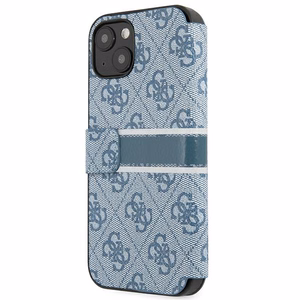 Guess GUBKP13S4GDBL iPhone 13 mini 5.4" sinine/sinine raamat 4G Stripe