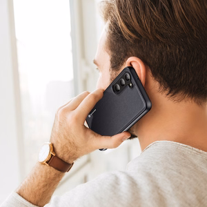 Dux Ducis Fino чехол Samsung Galaxy S23+ с силиконовой рамкой серый