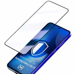 Karastatud klaas 3mk HardGlass Max Lite must jaoks Samsung Galaxy S24 FE