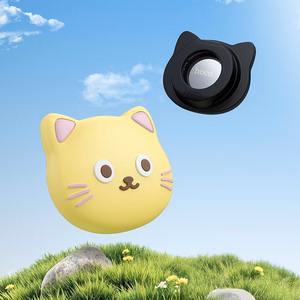Hoco E91D jälgija Apple Find My ühilduv kassi kujuline beež