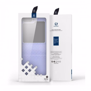 Telefoni ümbris Dux Ducis Bril sobib Samsung F707 Z Flip 5 5G violetne