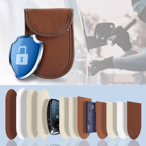Tech-Protect KLR100 RFID Blocking Car Key Ümbris - Brown