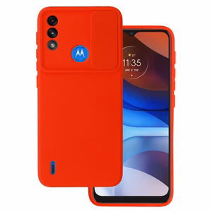Camshield Soft jaoks Motorola Moto E7 Power/E7i Power Punane