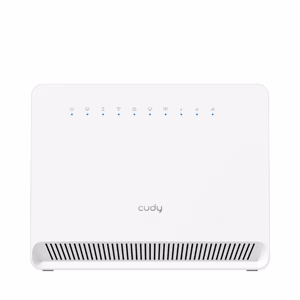 Cudy LT500E juhtmevaba ruuter Fast Ethernet kahesageduslik (2.4 GHz / 5 GHz) 4G valge