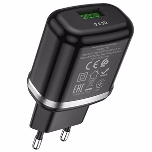 Phone Laadija Hoco USB A QC3.0 3A 18W N3 must