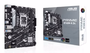 ASUS Prime B760M-K D4 Intel B760 LGA 1700 micro ATX emaplaat