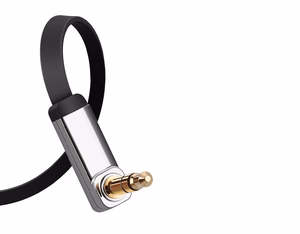 Ugreen lame AUX helikaabel 3.5 mm mini jack 2m hõbedane (10599)