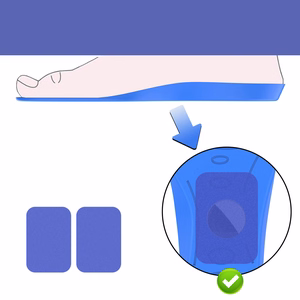 Shoe inserts - protective ümbris jaoks AirTag (155mm-170mm) - sinine