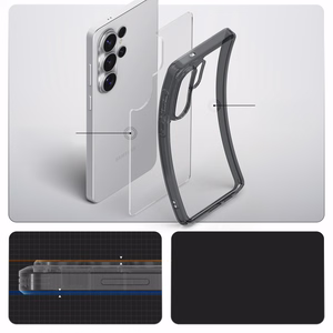SPIGEN korpus ULTRA HYBRID SAMSUNG S26 Ultra kosmosekristalli jaoks
