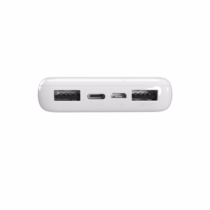 Powerbank Puro White 10000mAh 12W 2xUSB-A + USB-C - white
