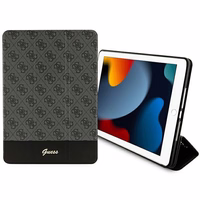Guess 4G Stripe Allover case for iPad 10.2" - black