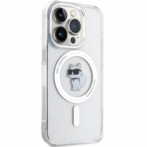 Karl Lagerfeld IML Choupette MagSafe ümbris jaoks iPhone 13 Pro Max - läbipaistev