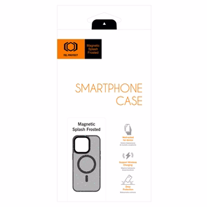 Tel Protect Magnetic Splash Frosted Ümbris jaoks Iphone 15 Pro must