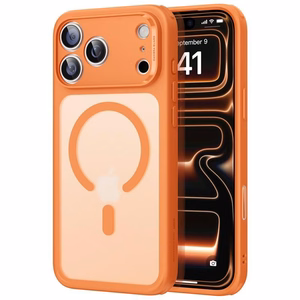 ESR Classic Hybrid MagSafe Ümbris jaoks iPhone 17 Pro - Läbipaistev oranž