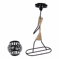 Decorative metall candlestick ART DECO Africa mudel B IALC-1