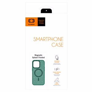 Tel Protect Magnetic Splash Frosted Ümbris jaoks Iphone 14 roheline