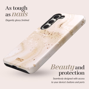 MIO Gold Marble Magsafe ümbris Samsung S24 FE 5G