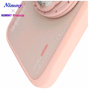 Nimmy Glasses Cool Cat MagSafe Ümbris jaoks iPhone 16 - Roosa
