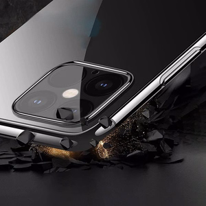 Selge värviline ümbris geelkate metallist raamiga Xiaomi Redmi Note 11 Pro 5G / 11 Pro must