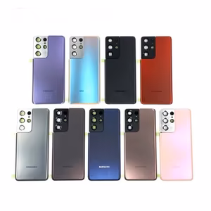 Tagakaas ühilduv Samsung G998 S21 Ultra / Phantom Grey / (kaamera läätsega) OEM