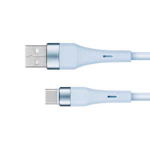 Kruger&Matz Basic silikoonist USB–USB-C kaabel, 1 m, sinine