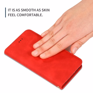 Business Style ümbris Xiaomi Redmi A7 4G mudelile, punane