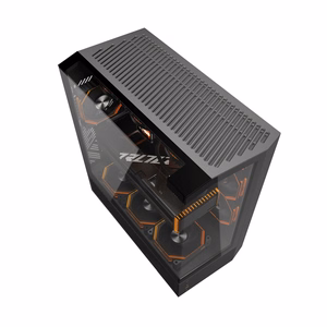 Darkflash DY460 computer ümbris (Must) + 4 ARGB fans