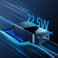 Akupank Joyroom "QP193" Must 30000mAh (22.5W / LED ekraan)